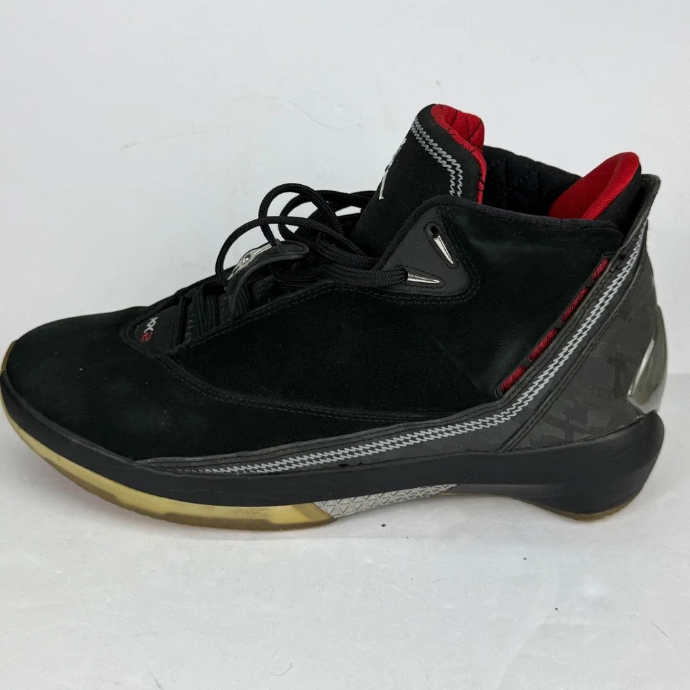 Jordan XX2 Basketball Shoes Mens 9.5 Black Varsity Red 315299-001 Retro Sneaker